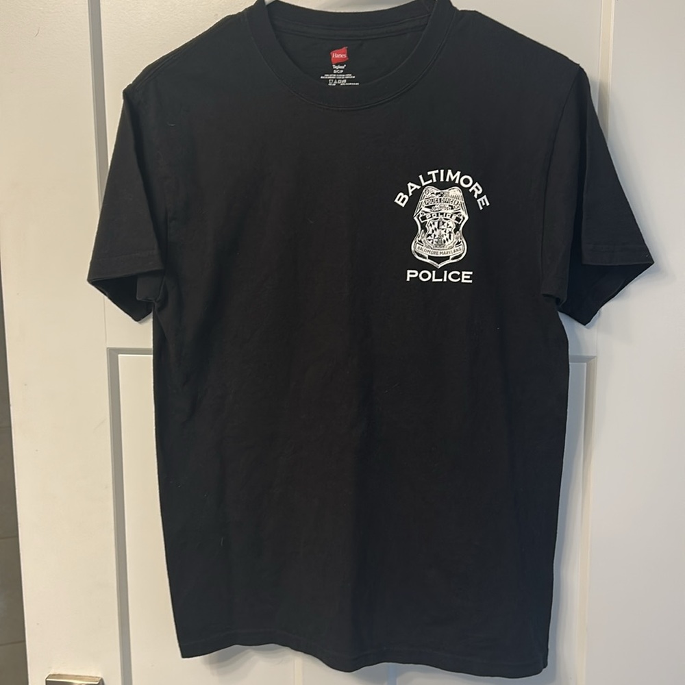 Baltimore police tee
